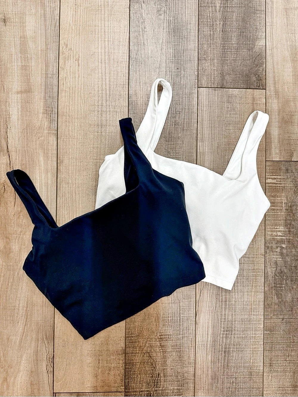 2 Pack Calia Tank Crop Top in Black & White